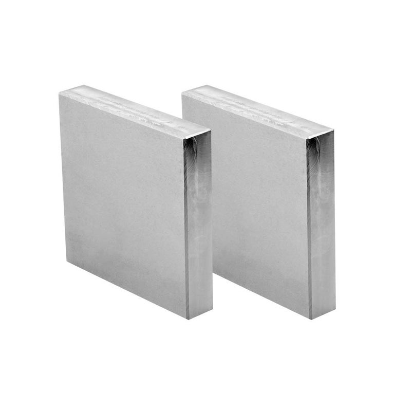 Oudtinx Steel Bench Block 4"x4" Flat Anvil Jewelers Tool Metal Bench Block for Jewelry & Stamping (4''x4''x3/4'') - Image 5